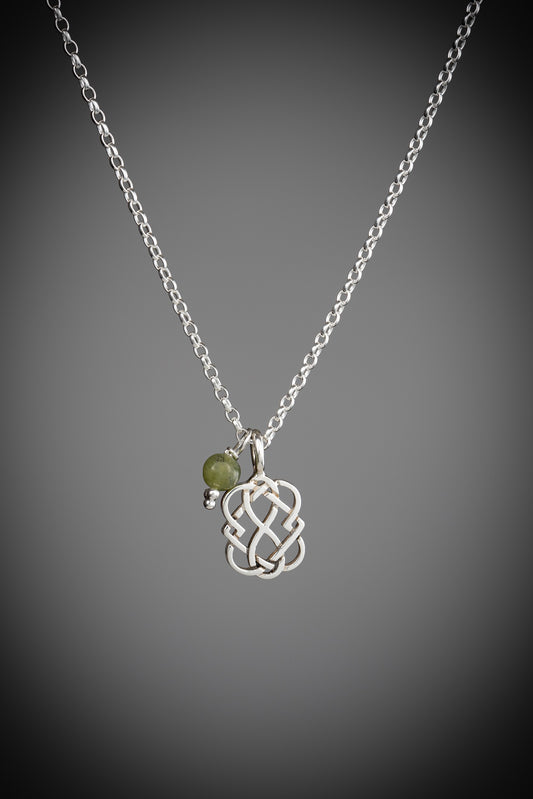 celtic-love-knot-necklace-connemara-marble
