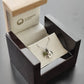 Celtic shield knot pendant with connemara marble charm in luxury box