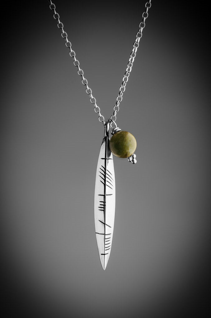 Ogham Anam Cara Pendant