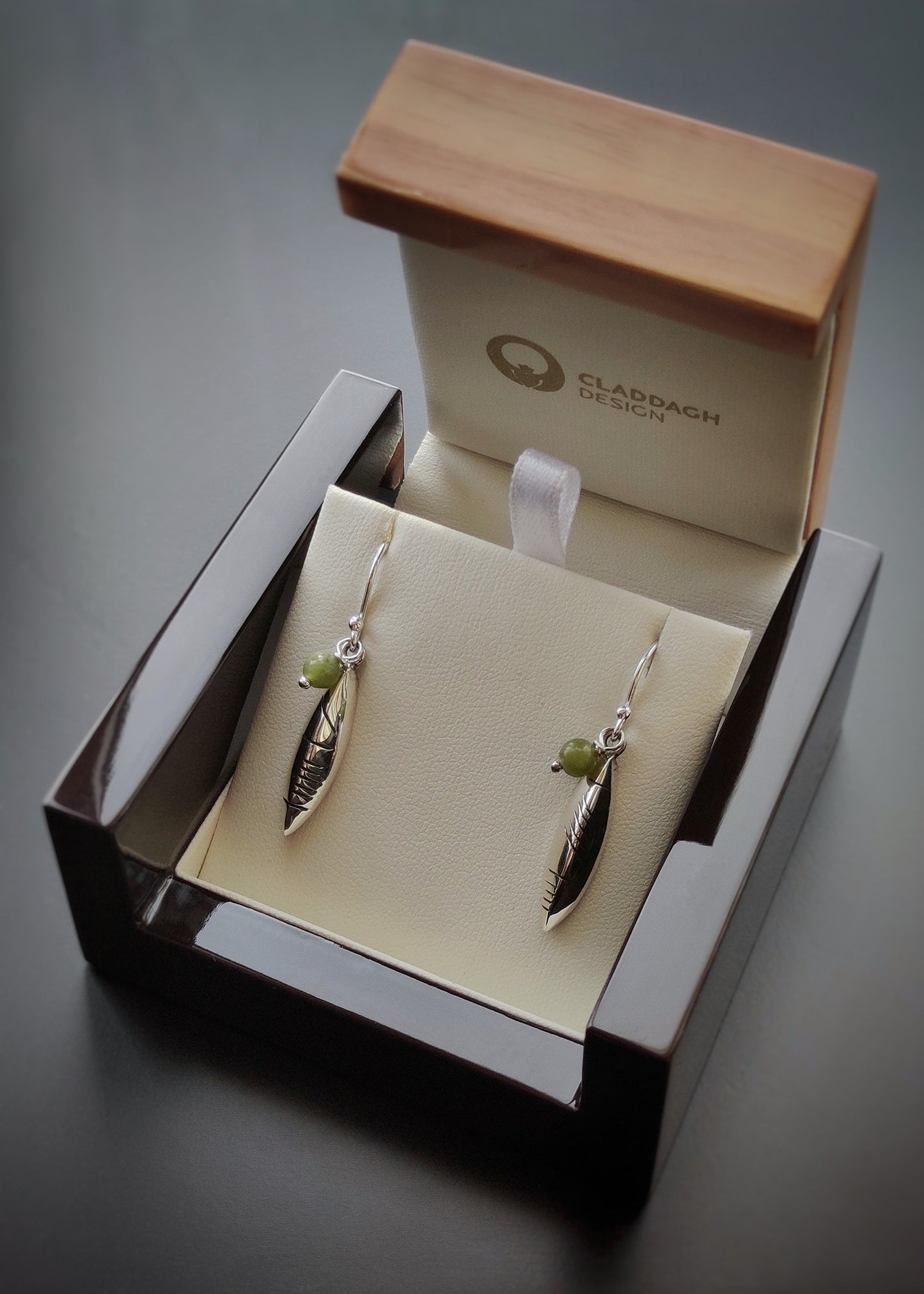 Anam Cara Earrings in luxury presentation box