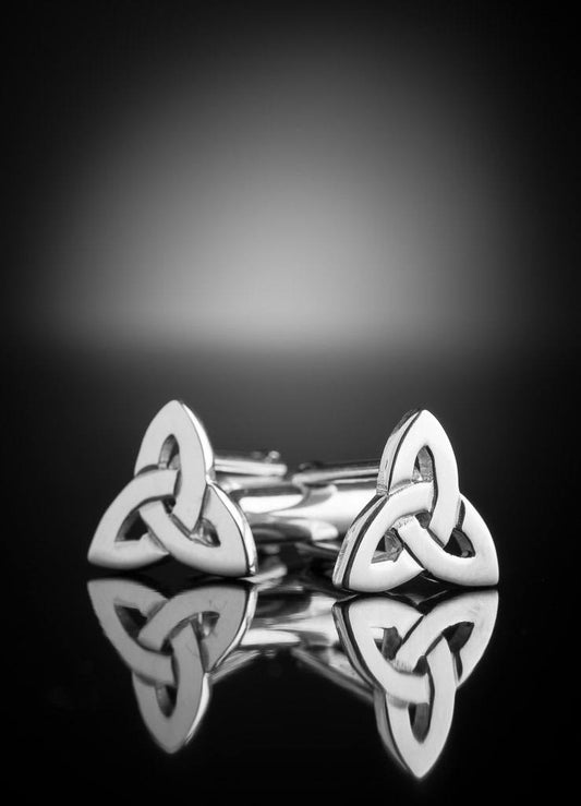 Silver Trinity Knot Cufflinks