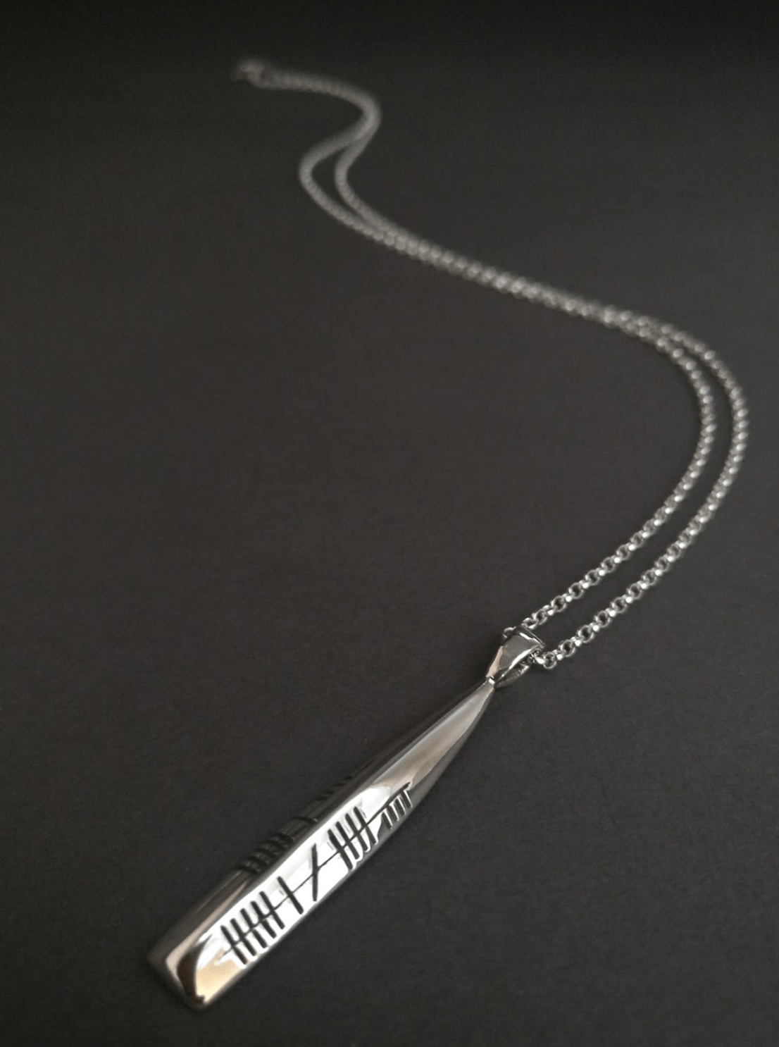 Ogham Family Pendant for Men