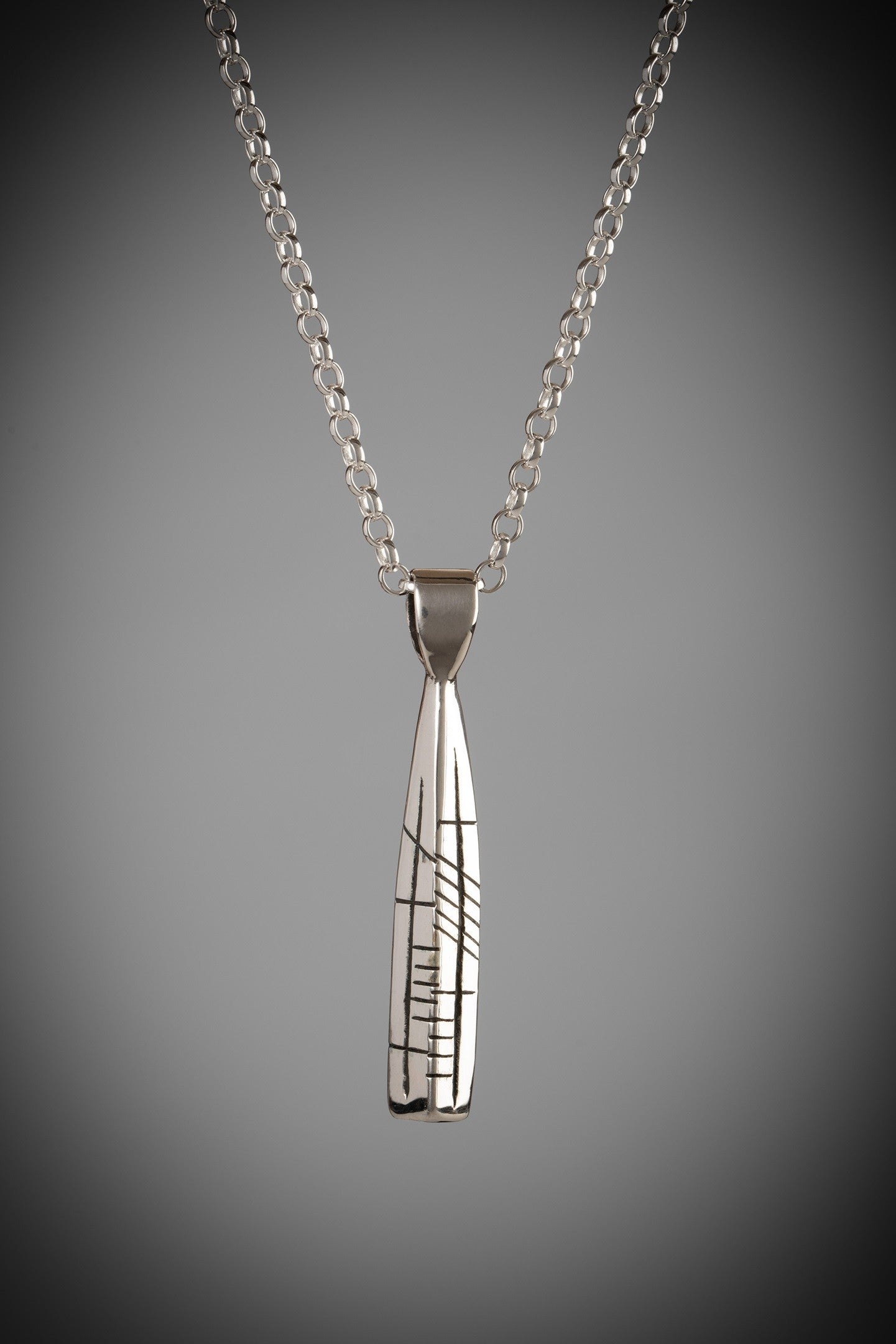 Ogham family pendant for men