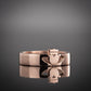 Rose gold Claddagh ring