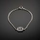 sterling silver Celtic love knot bracelet