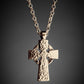 Gold Contemporary Celtic Cross for men