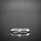 Ceann beag Claddagh ring silver