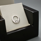 Claddagh lapel pin in gift box