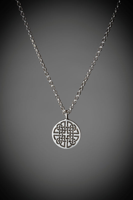 Mens Dara Knot Pendant necklace