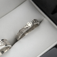 Silver Nature-Inspired Fern & Shamrock Claddagh Ring 3.5mm