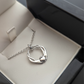 Infinity Claddagh Pendant in presentation box