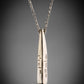  Ogham family pendant gold plated silver