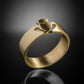 Men's Gold Claddagh Ring Modern