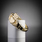 Gold Claddagh ring