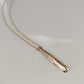 Ogham family pendant gold plated silver