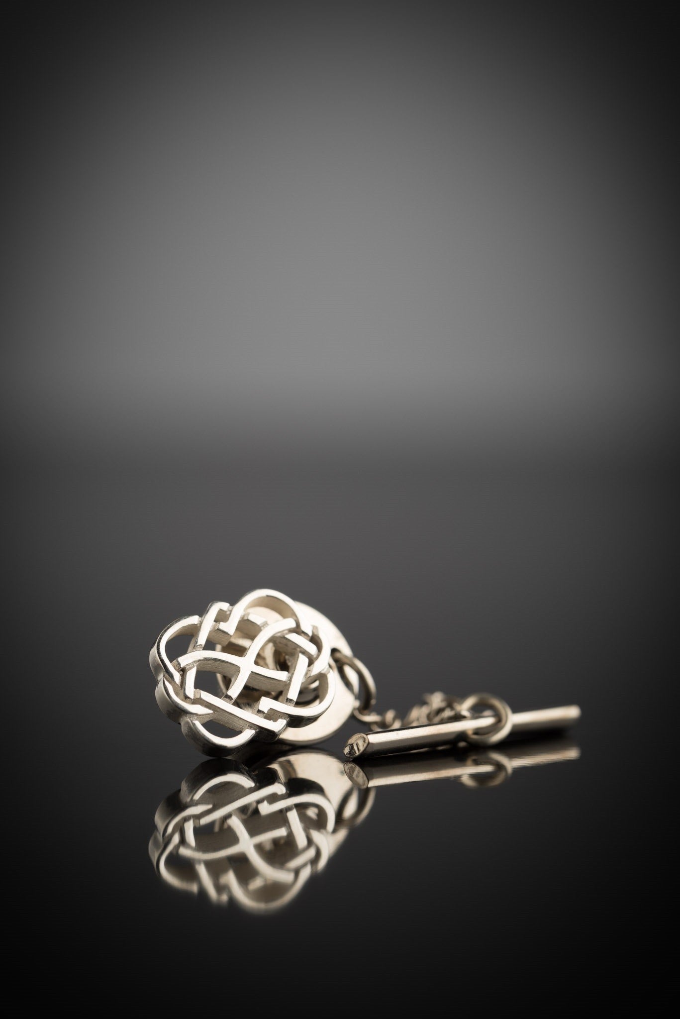 Celtic Love Knot Tie Pin