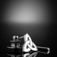 silver Trinity Knot Tie pin