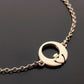 Contemporary Claddagh Bracelet Gold