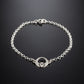 Contemporary Claddagh Bracelet silver