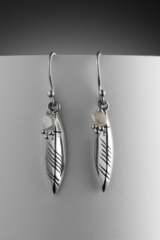 Silver Gra Earrings