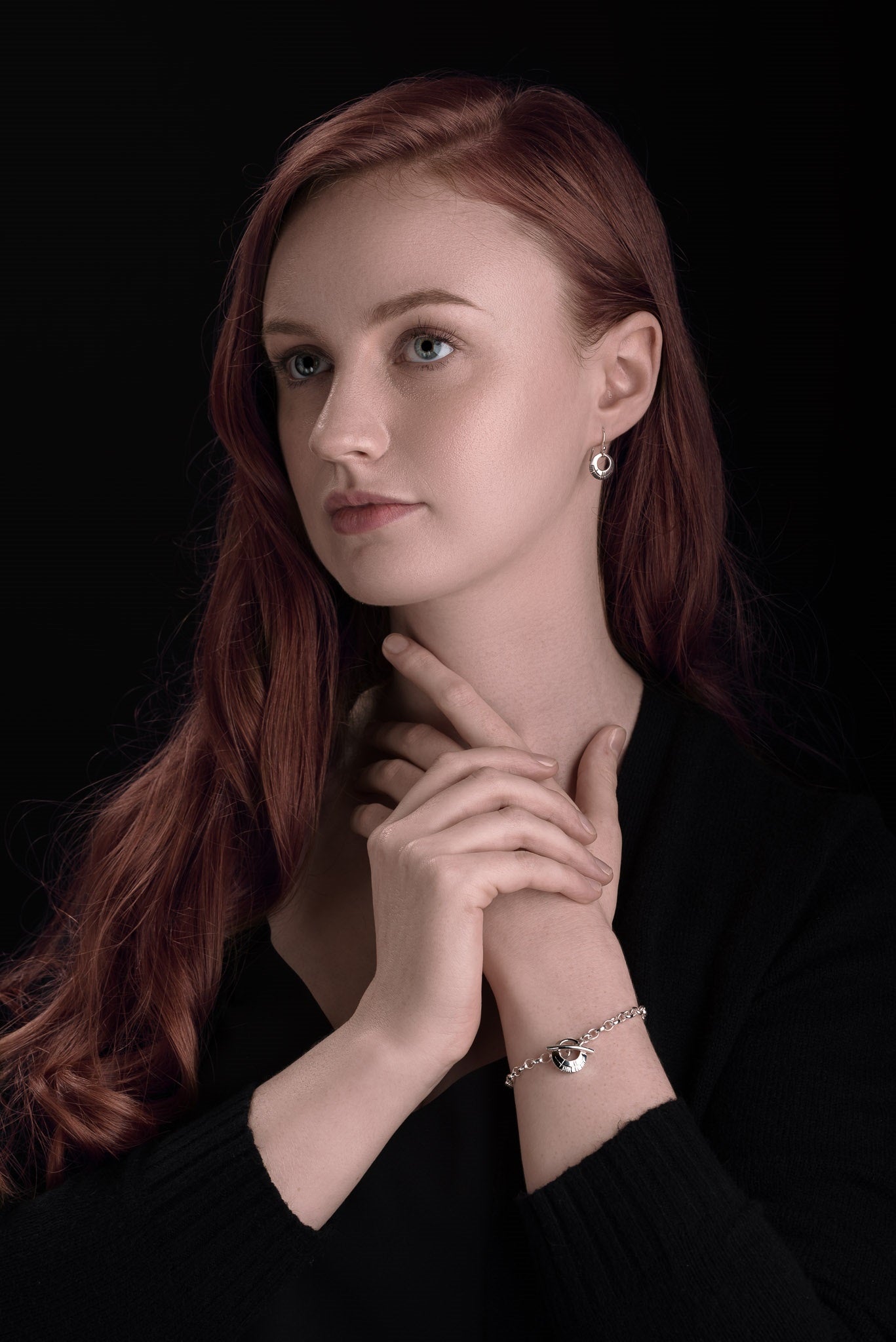 Sonas Ogham Bracelet on model