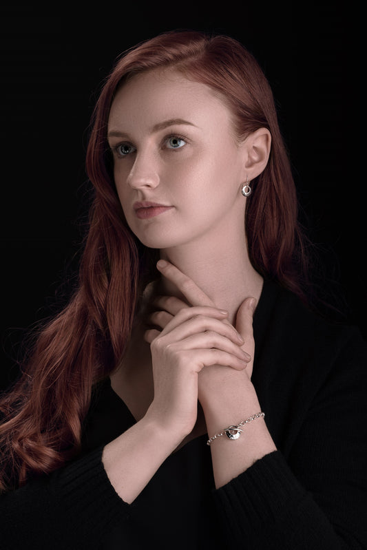 Sonas Ogham Bracelet on model