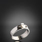 heart of gold claddagh ring white gold