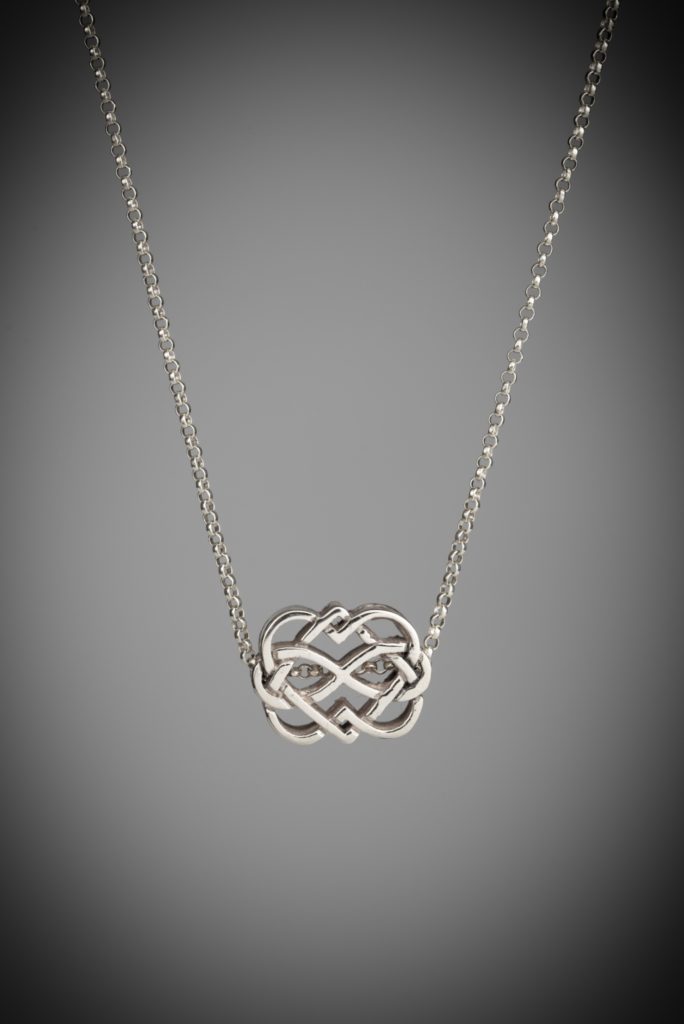 Celtic Love Knot Pendant Necklace